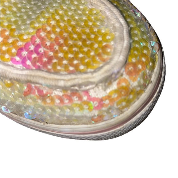 Sperry Top Sider Sequin Boat Shoe Women's Size 7 Iridescent Sparkle - Picture 5 of 8